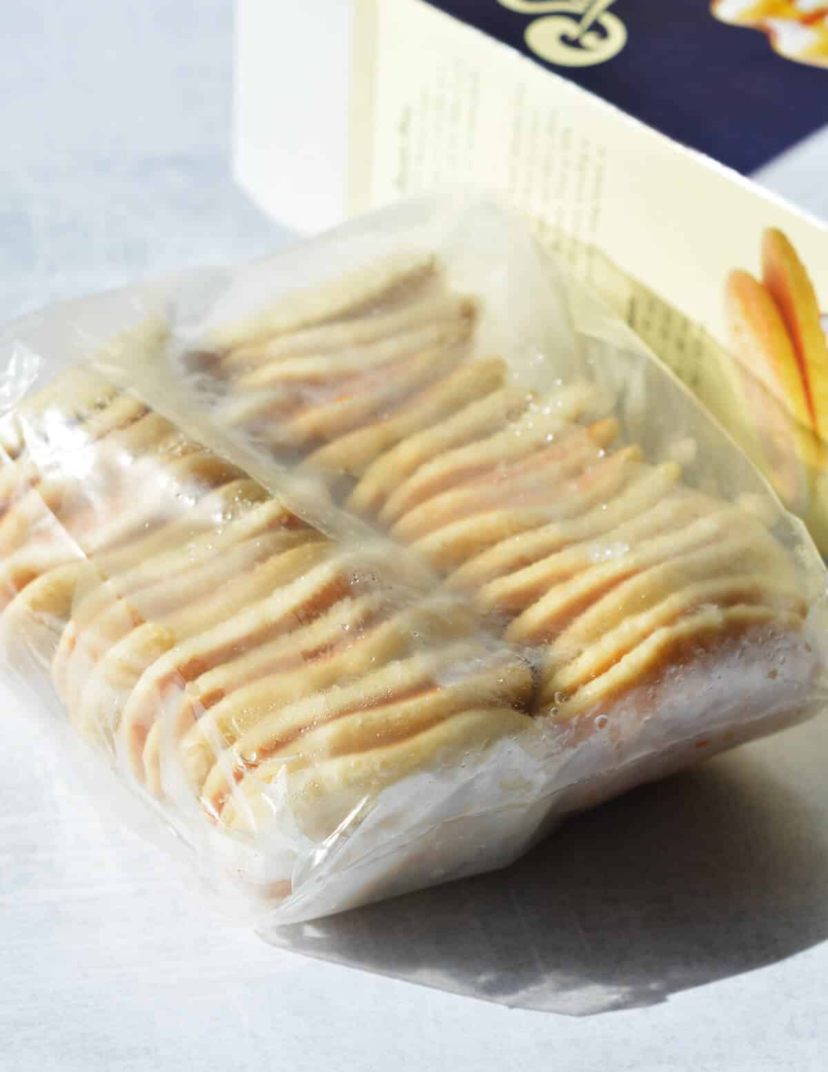 a bag of Trader Joe's mini pancakes 